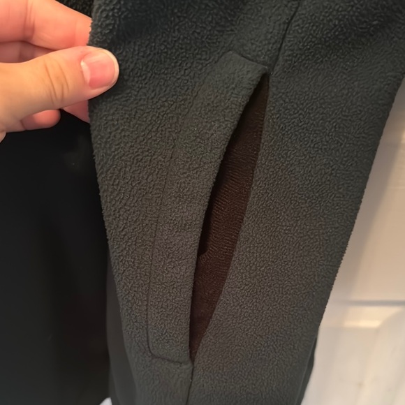 Cabela's Dark Green Lightweight Quarter zip Jacket - Picture 5 of 7